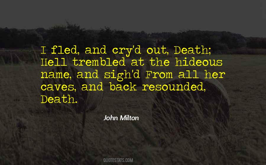 Quotes About Milton Hell #1277673