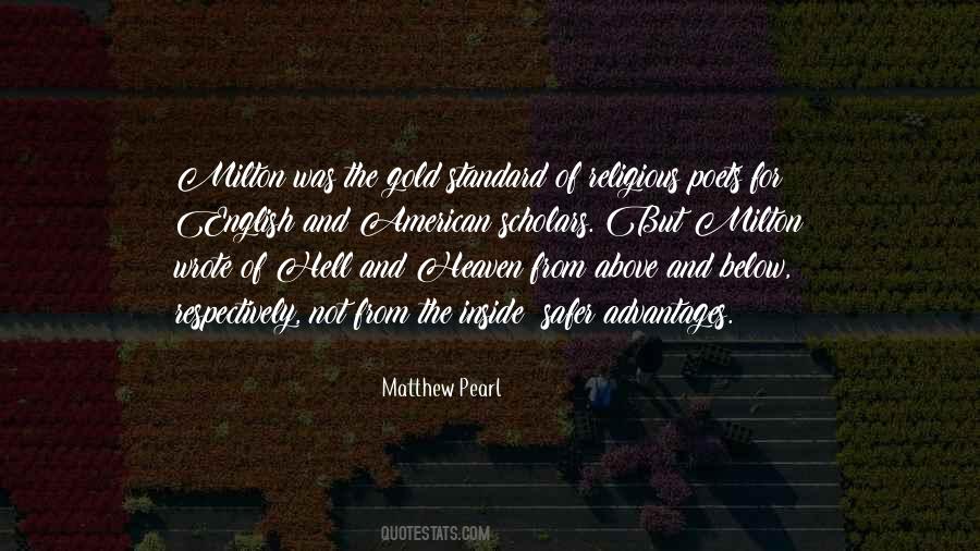 Quotes About Milton Hell #158634