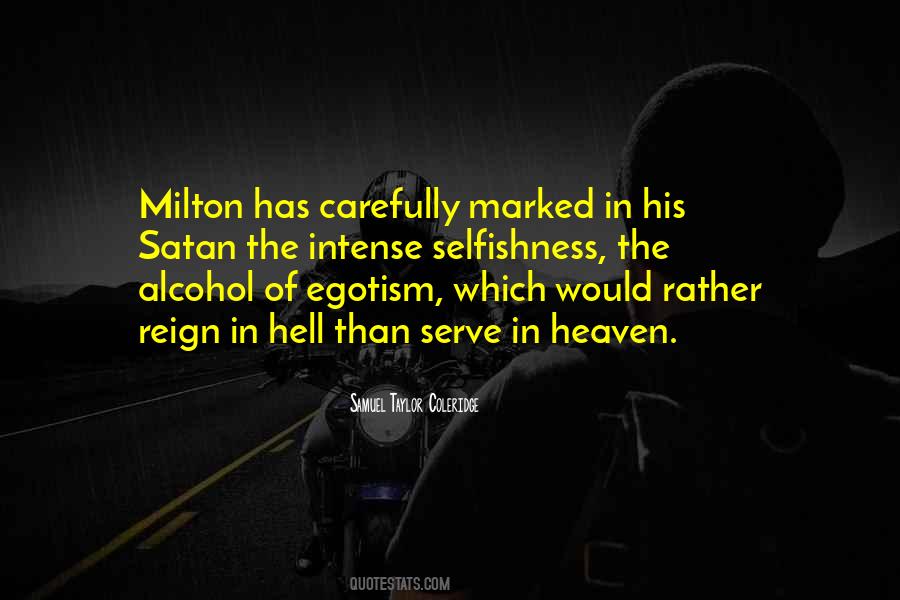 Quotes About Milton Hell #1708503
