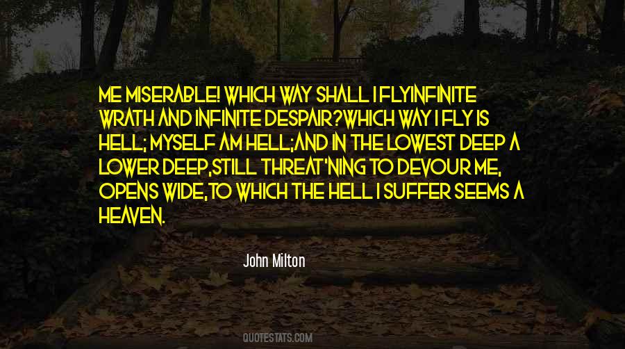 Quotes About Milton Hell #958847