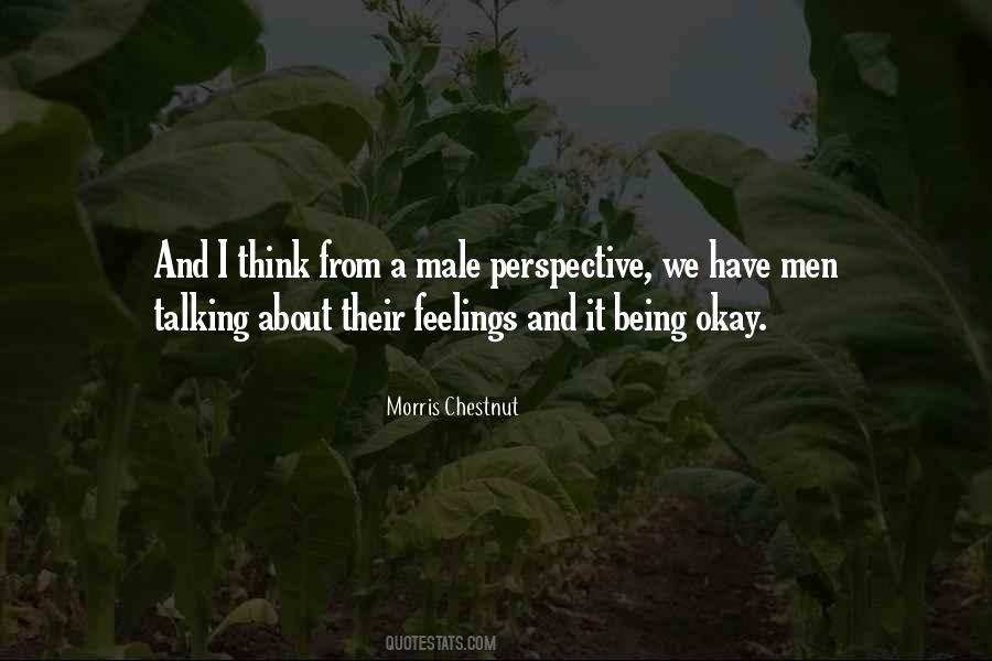 Male Perspective Quotes #250999