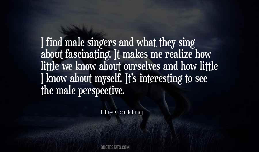 Male Perspective Quotes #367523