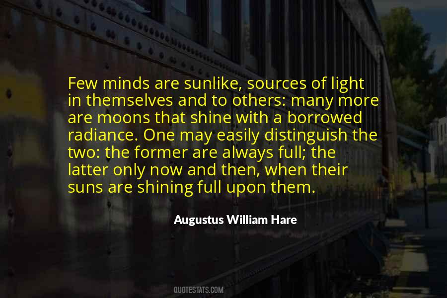 Shine And Light Quotes #509244