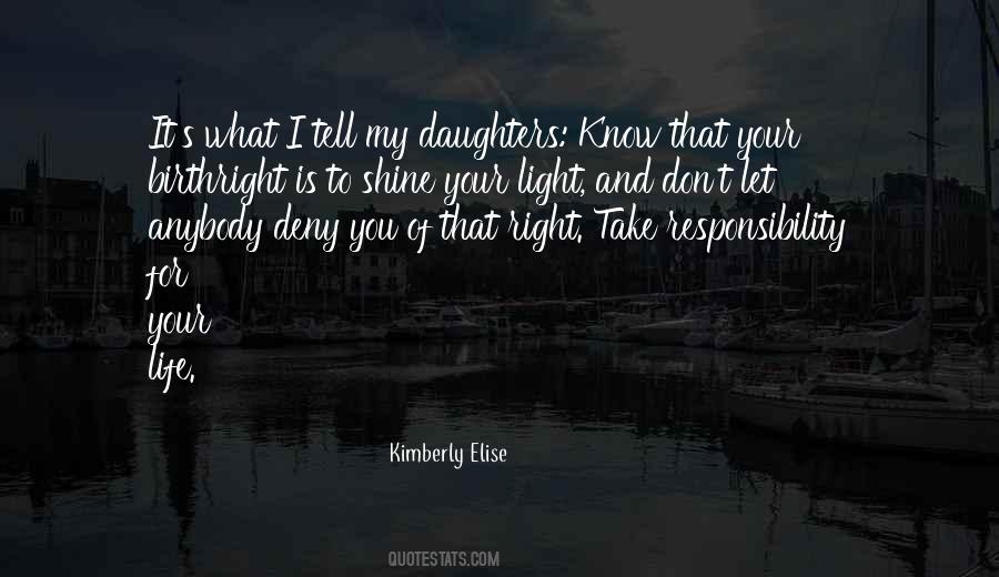 Shine And Light Quotes #659091
