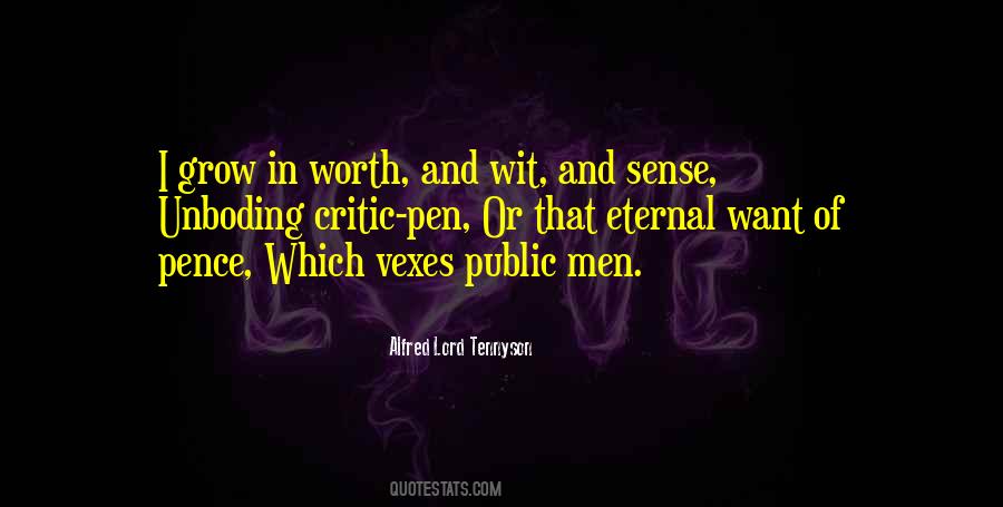 Vexes Me Quotes #1673332
