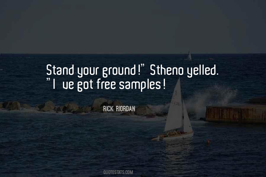 Stand Her Ground Quotes #246559