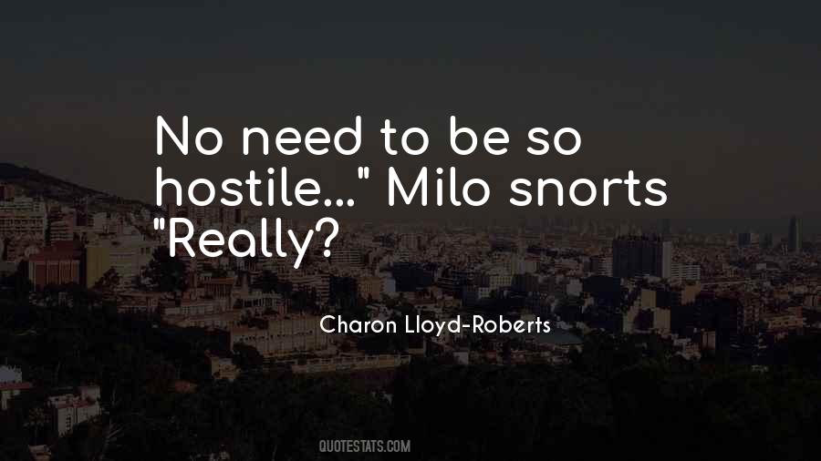 Quotes About Milo #1258506