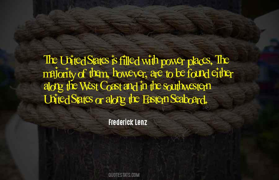 Quotes About The West Coast #1590185