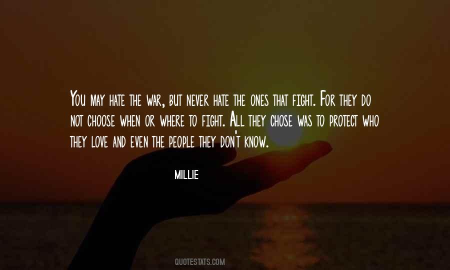 Quotes About Millie #1396978