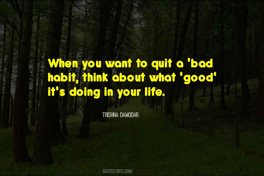 Bad Doing Quotes #225126