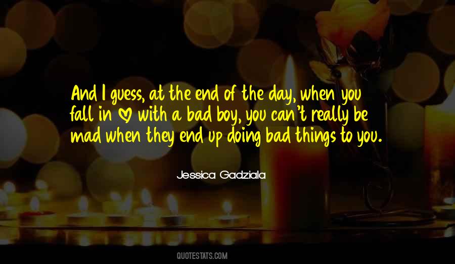 Bad Doing Quotes #442746