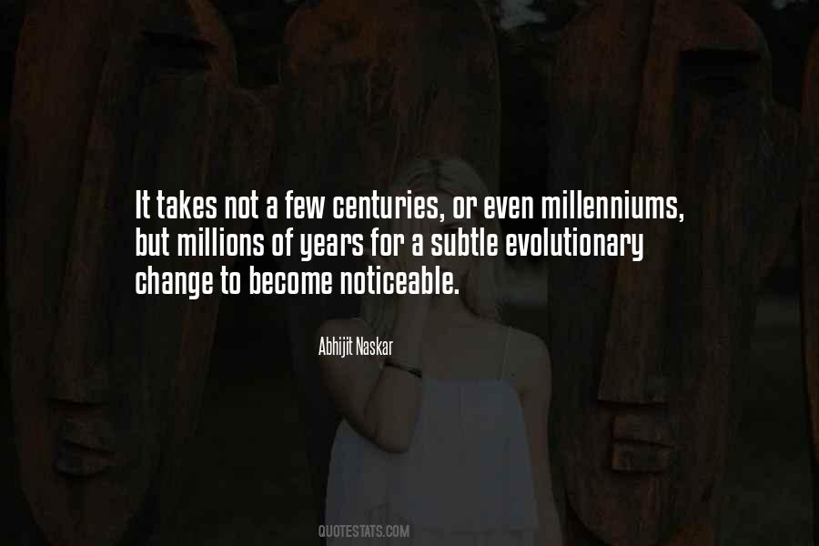 Quotes About Millenniums #847277