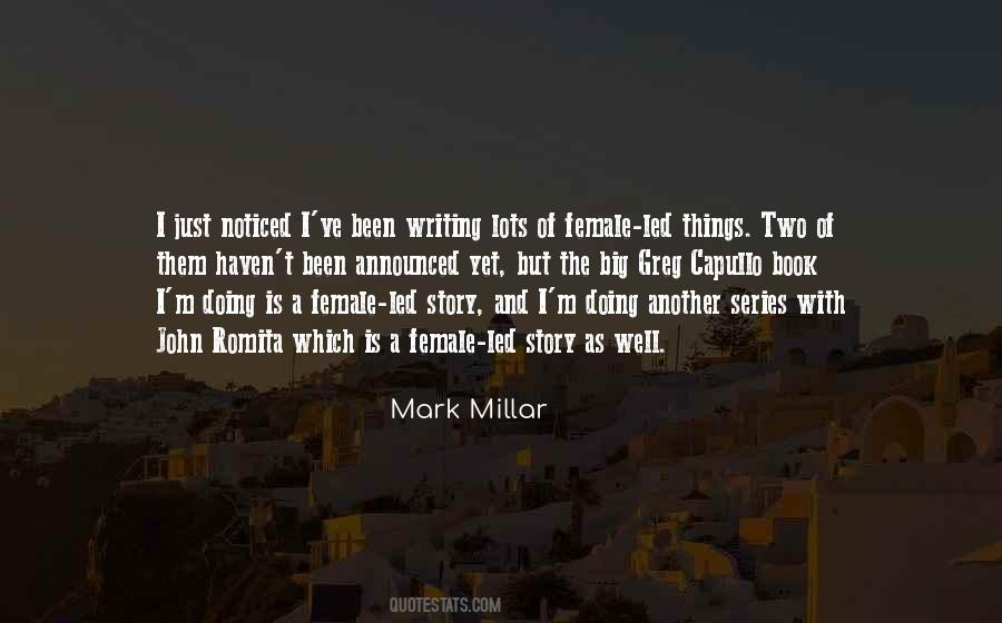 Quotes About Millar #171381