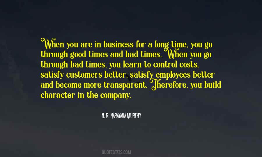 Bad For Business Quotes #1530896