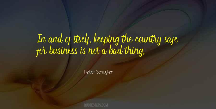 Bad For Business Quotes #959534