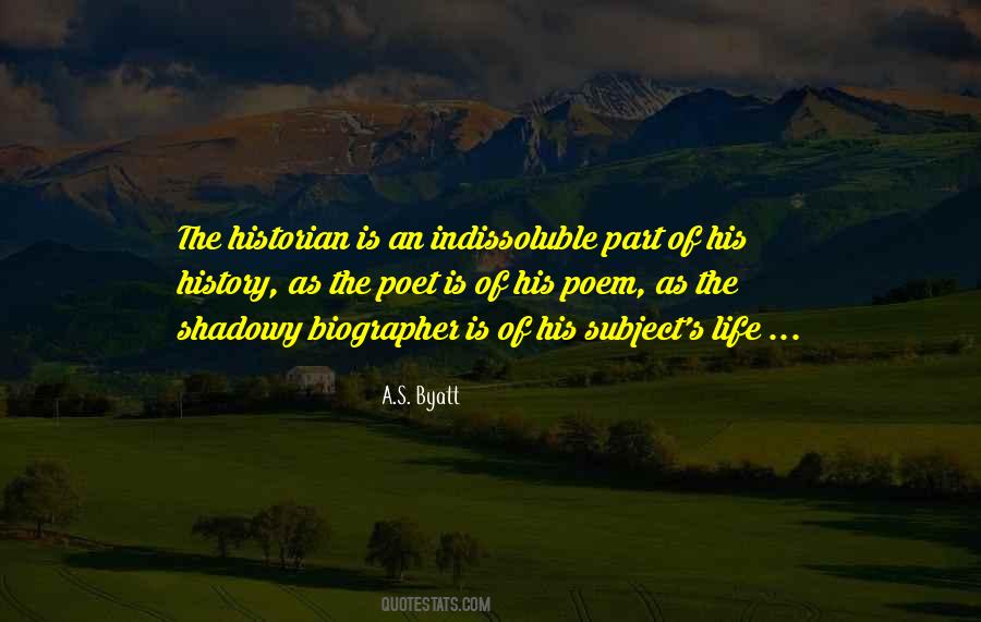Poet Life Quotes #30428