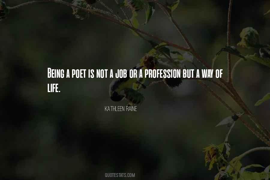 Poet Life Quotes #32079