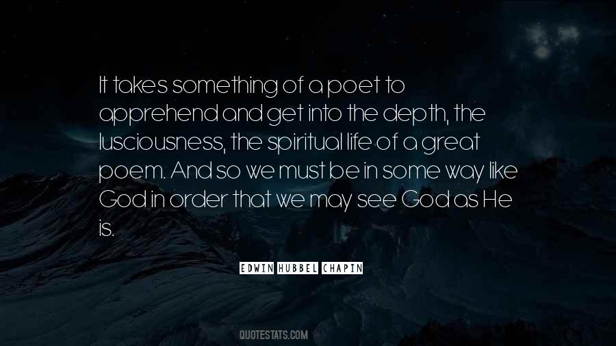 Poet Life Quotes #429547