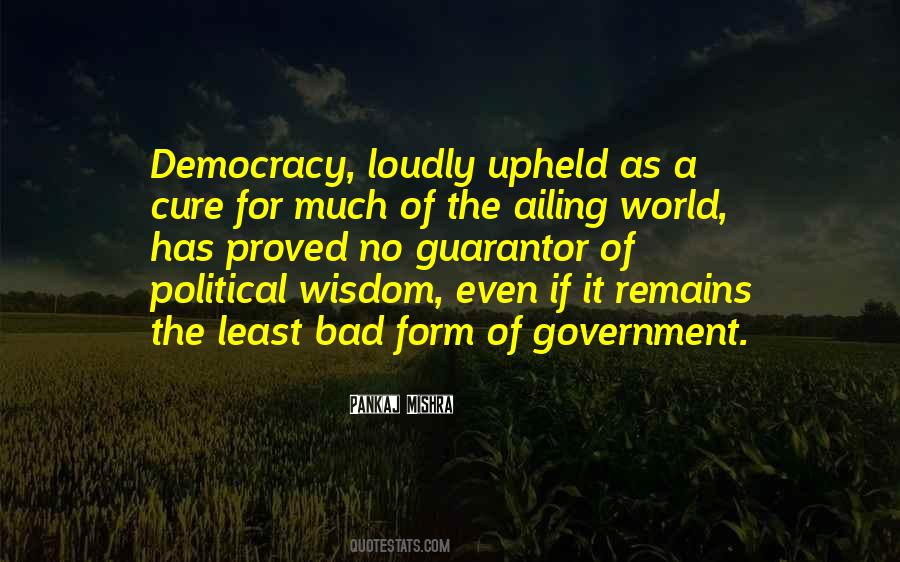 Bad Government Quotes #658173