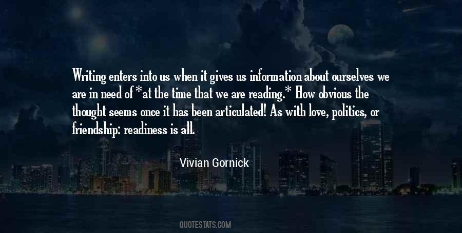 Reading Or Writing Quotes #384560