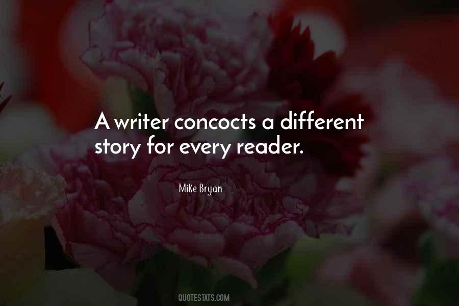On Writing Story Reader Quotes #1375022
