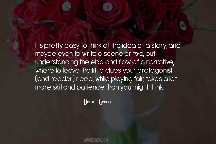 On Writing Story Reader Quotes #828626