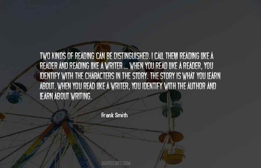 On Writing Story Reader Quotes #892262