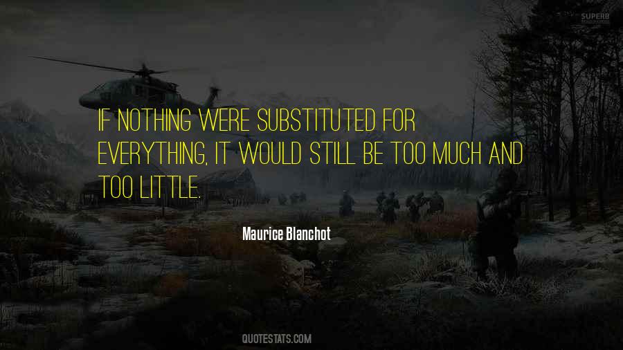 Blanchot Maurice Quotes #1765403