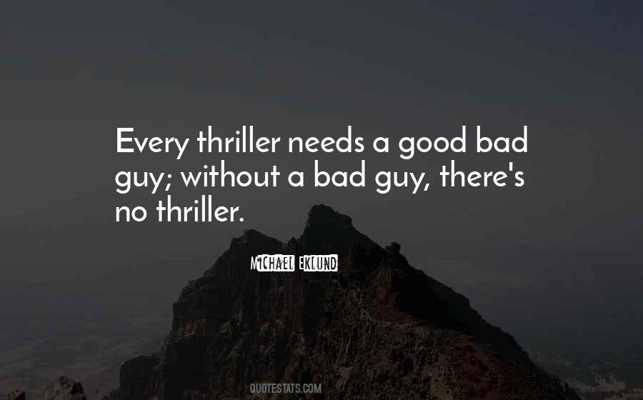 Bad Guy Quotes #1089577