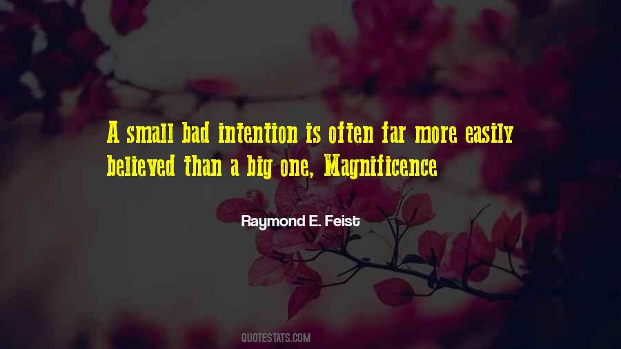 Bad Intention Quotes #1135569