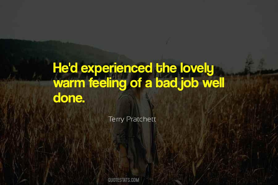 Bad Job Quotes #543315