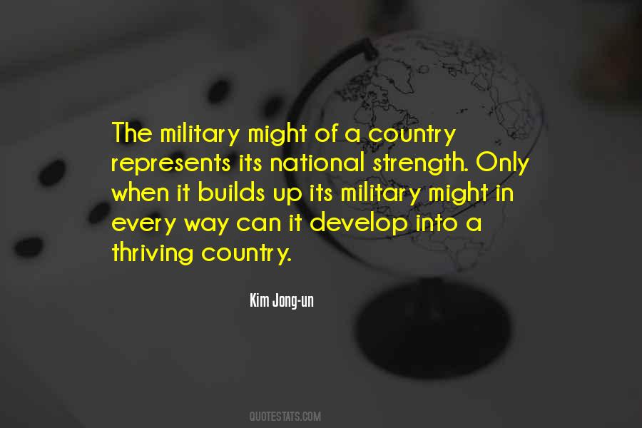 Quotes About Military Strength #129557