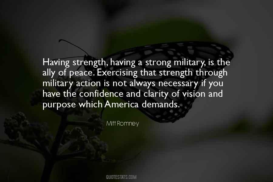 Quotes About Military Strength #1775880