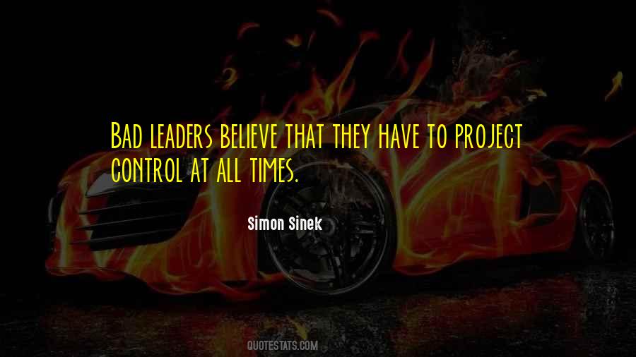 Bad Leaders Quotes #1075931