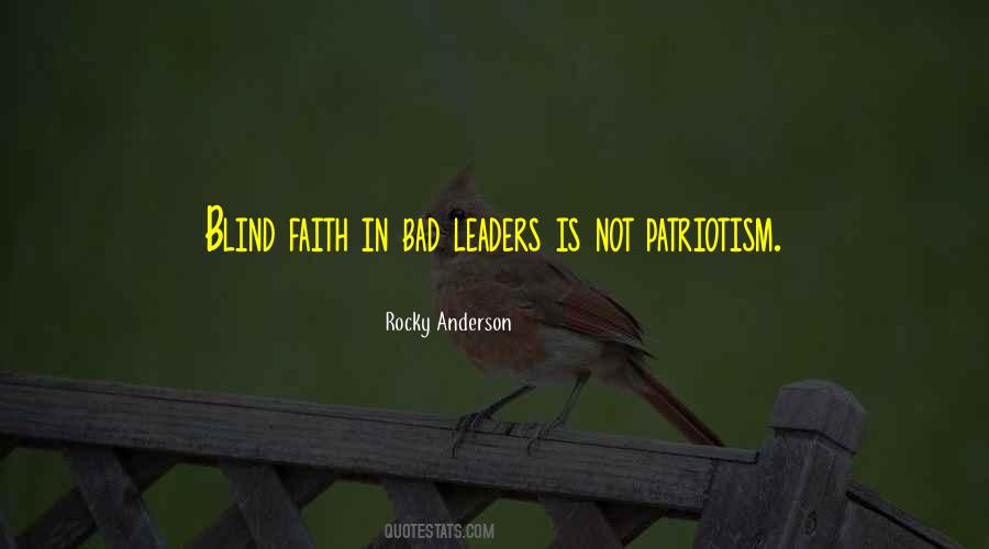 Bad Leaders Quotes #804479
