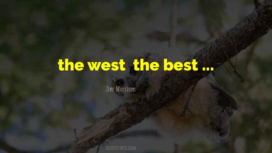 Quotes About The West #1742895