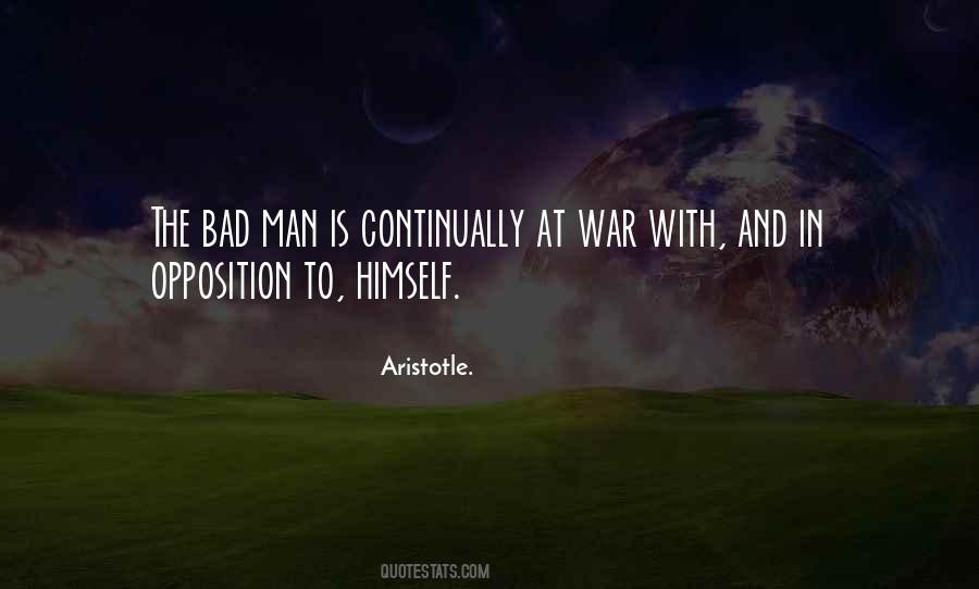 Bad Man Quotes #1754060