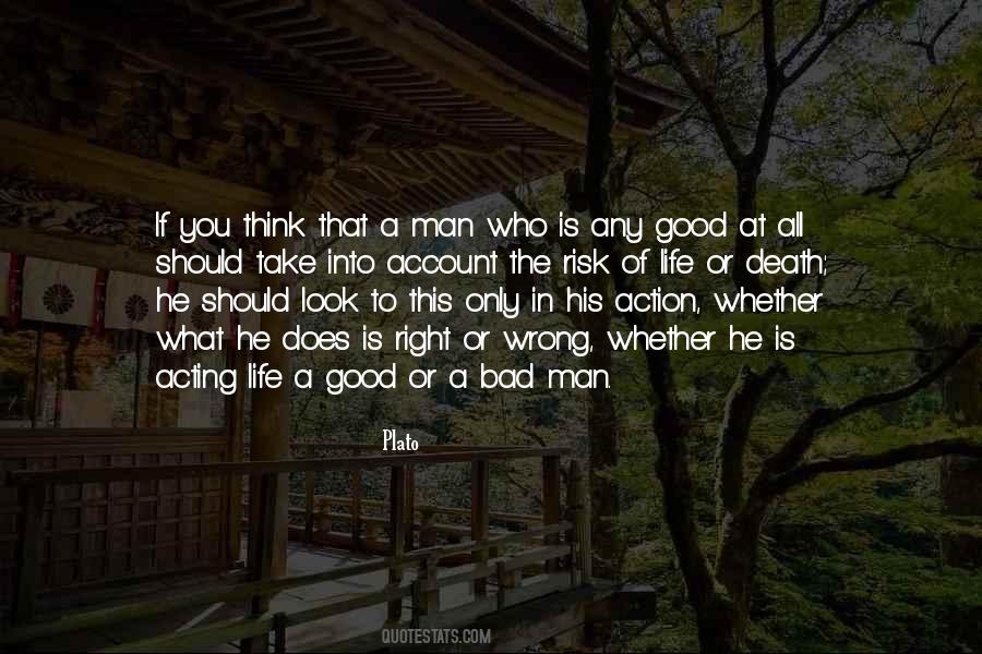 Bad Man Quotes #873374