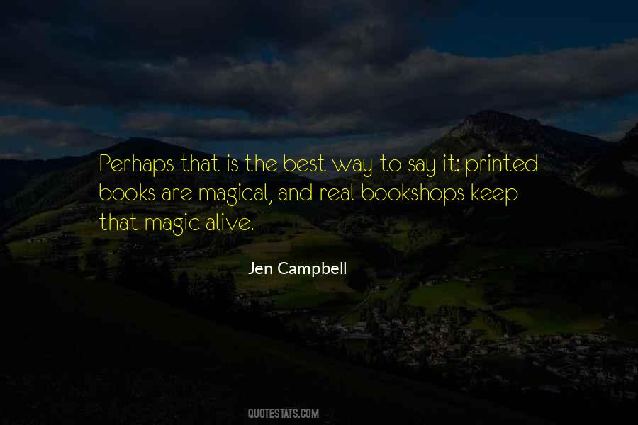 Magic Books Quotes #57109