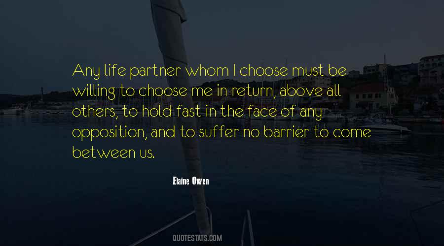 How To Choose A Life Partner Quotes #615917