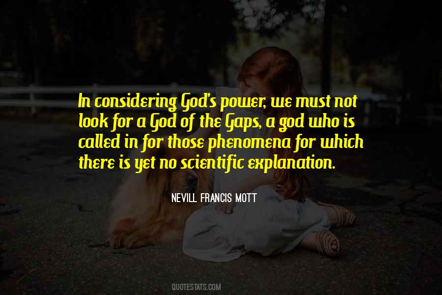 Nevill Mott Quotes #761174
