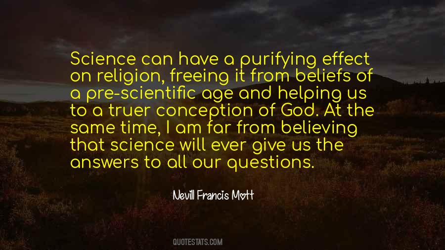 Nevill Mott Quotes #910724