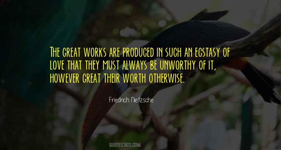 Great Worth Quotes #156293