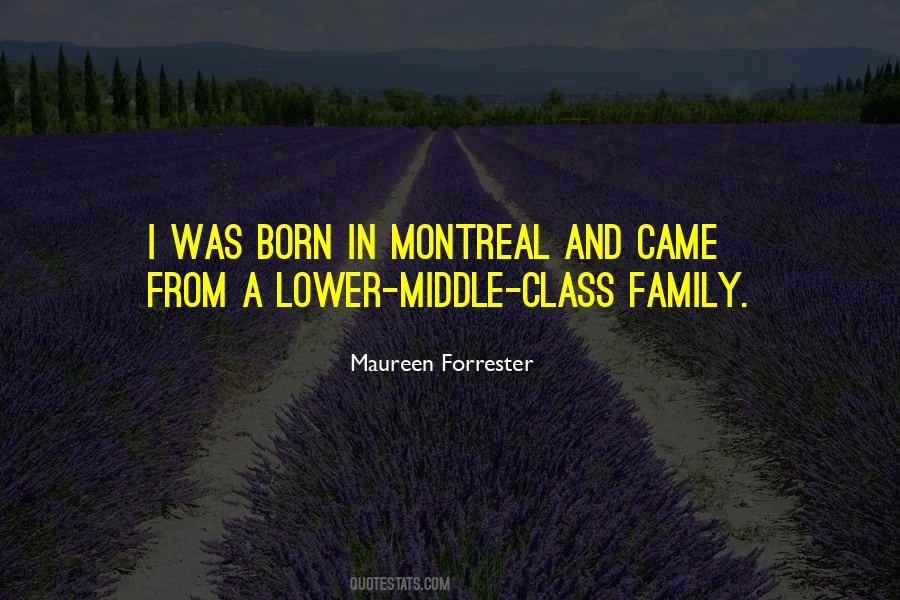 Lower Middle Class Quotes #26587
