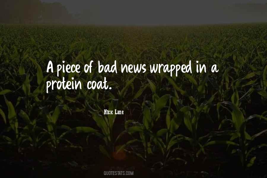 Bad News Quotes #1145297