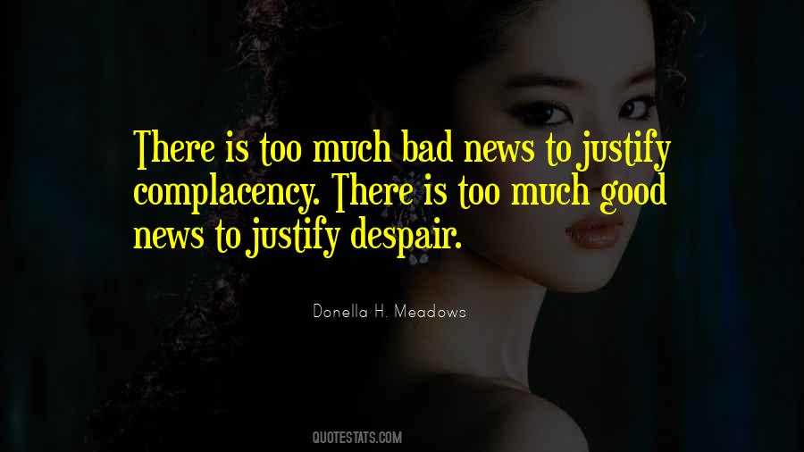 Bad News Quotes #1162354