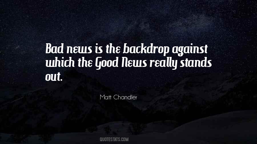 Bad News Quotes #1210407