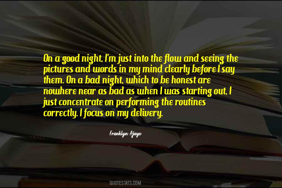 Bad Night Quotes #1805234