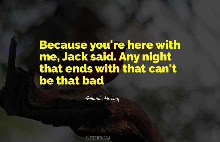 Bad Night Quotes #1846