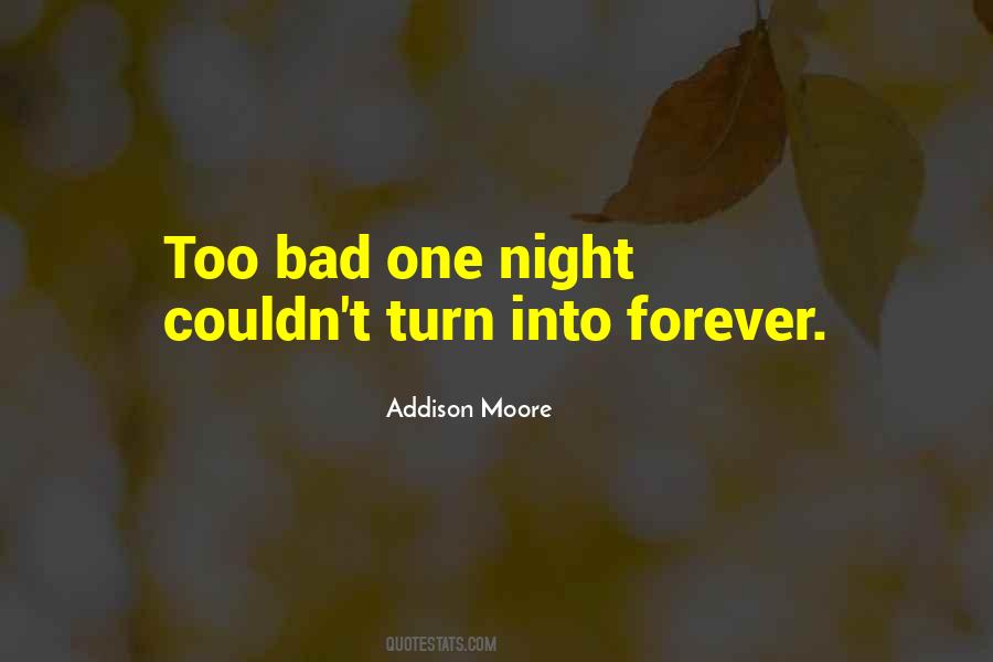 Bad Night Quotes #88208